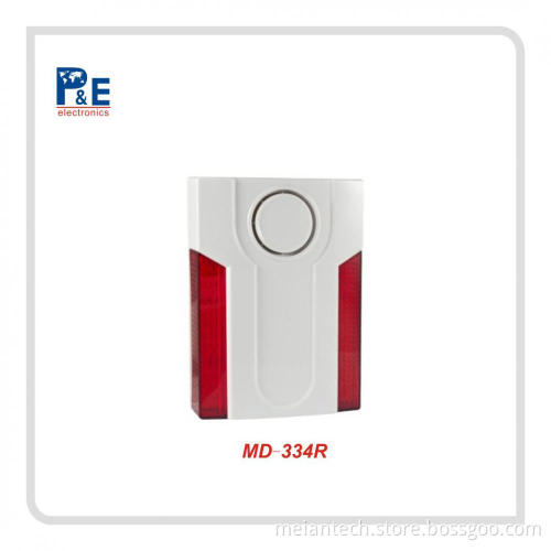 External LED Flashing Siren WITH built in rechargable battery
